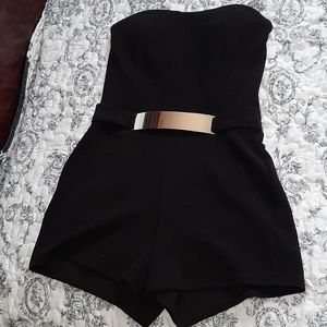 Romper built in bra